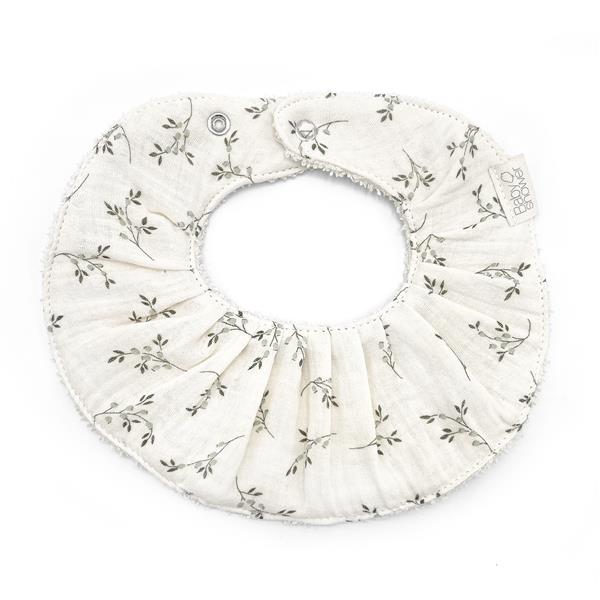 Babero fancy - Olive bloom