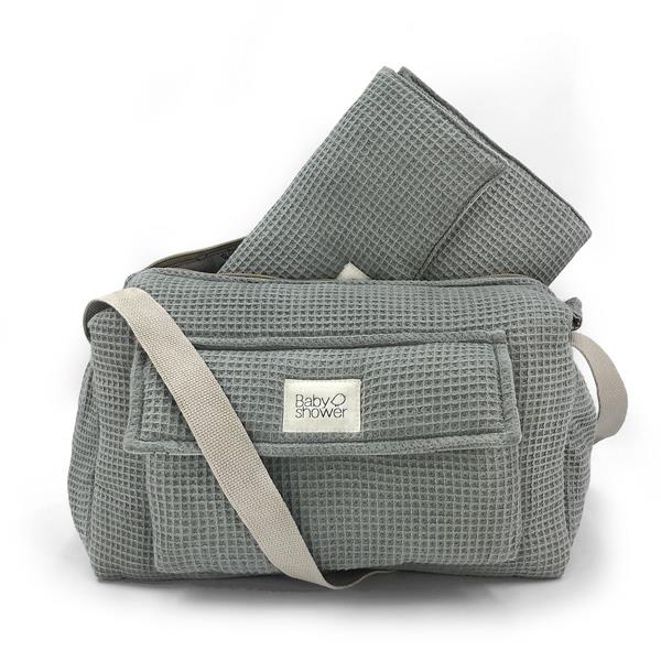Bolsa Camila Stroller Waffle - Grey