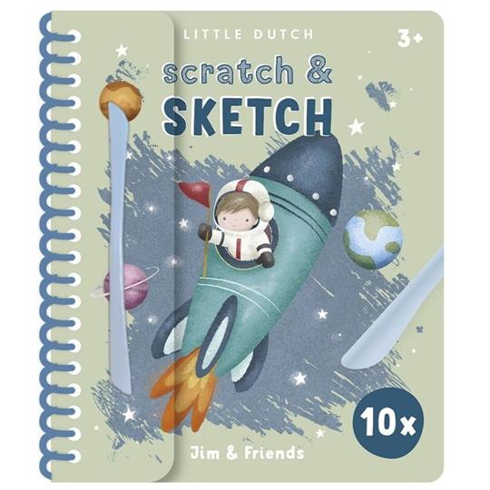 Libro de rascar Jim&Friends