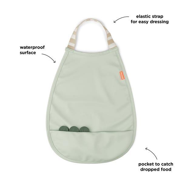 Babero jersey Croco Green - Imagen 3