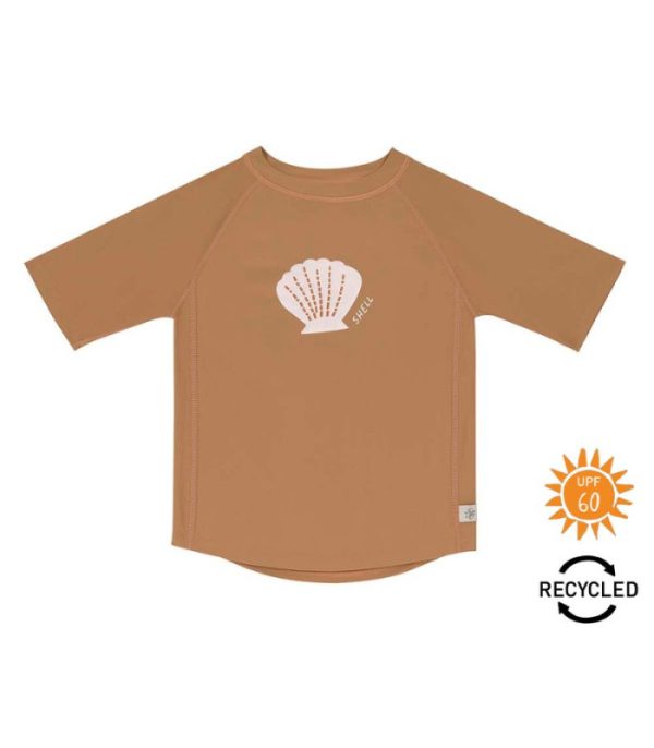Camiseta m/corta baño Shell caramel 19-24 meses