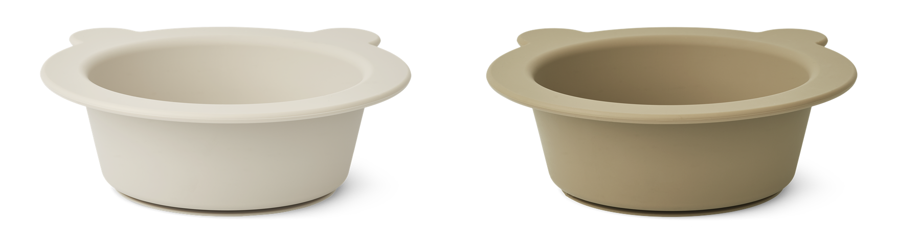 Peony Suction Bowl 2-Pack 3077 Sandy / Oat - Imagen 3