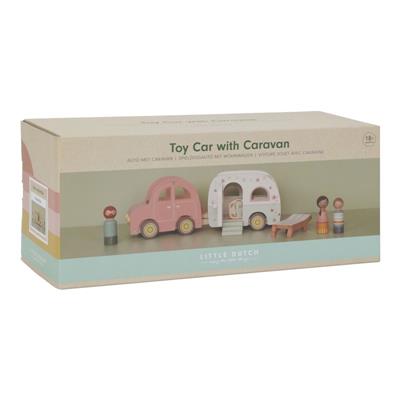 Set coche y caravana FSC Little Duch
