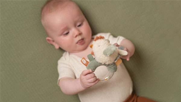 Sonajero anillo Gallina pequeña granja Little Duch