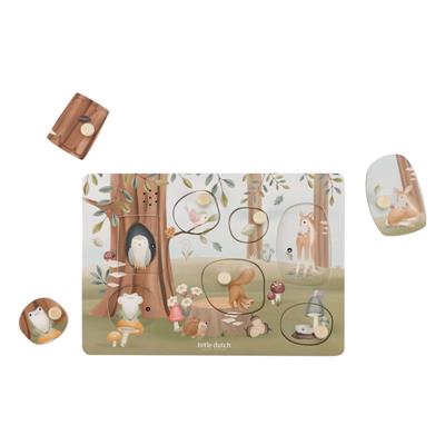 Puzzle con sonido Forest Friends Little Dutch