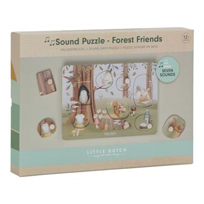 Puzzle con sonido Forest Friends Little Dutch - Imagen 2