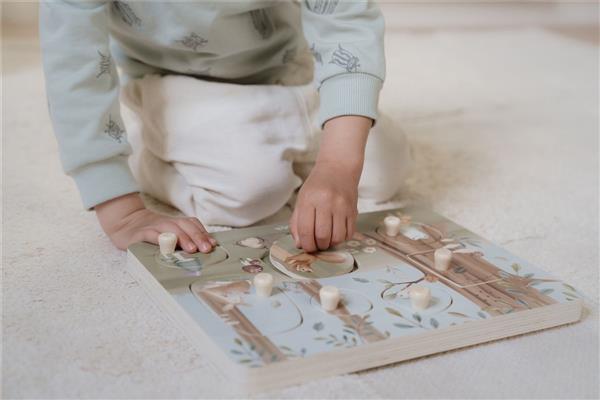 Puzzle con sonido Forest Friends Little Dutch - Imagen 3