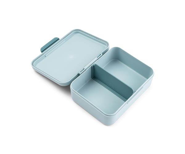 Caja de almuerzo con separador Tiny farm Azul - Imagen 2