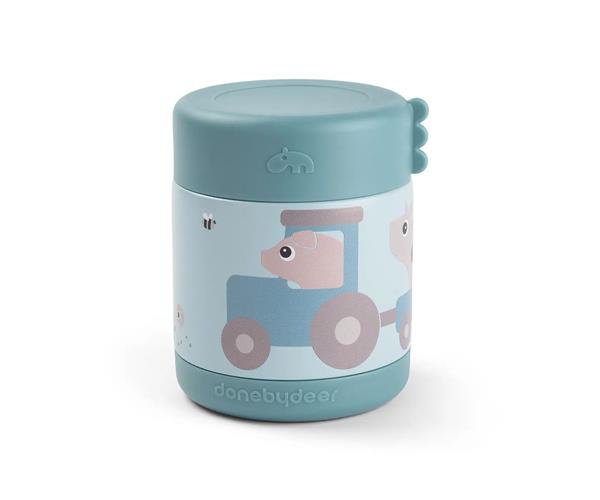 Termo sólidos Tiny farm Azul 300 ml