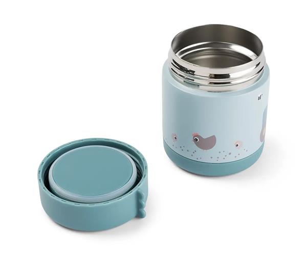 Termo sólidos Tiny farm Azul 300 ml - Imagen 2