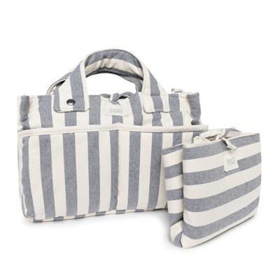 Bolso y cambiador Audrey Navy Jean