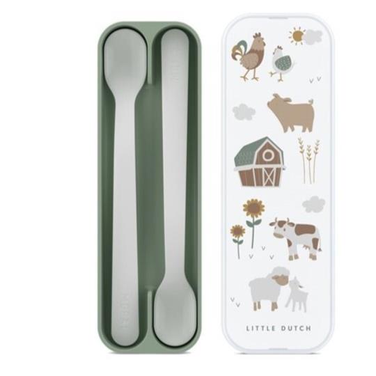 Set cucharas mio pequeña granja Little Dutch