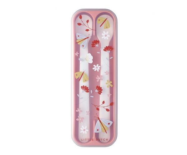 Set cucharas mio flores y mariposas Little Dutch - Imagen 2