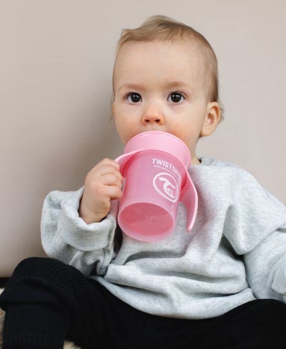 Vaso 360º (+6m) - Rosa Twistshake - Imagen 2